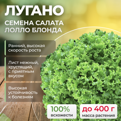 ЛУГАНО семена салата (Rijk Zwaan | Alexagro)