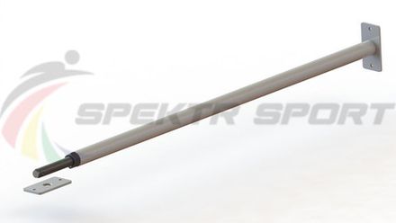 Турник в дверной проем (резьбовой) Прогресс 2 (87-97 см) цв. белый