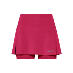 Женская теннисная юбка HEAD Club Basic Skirt Women - Pink, Silver
