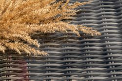 "Эспрессо–150 R" обеденная группа плетеная, цвет графит