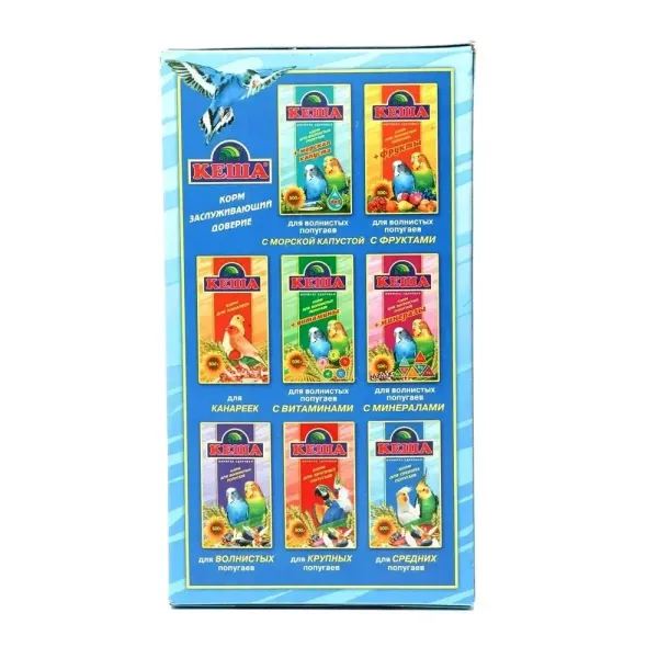 Кеша Формула здоровья корм для средних попугаев