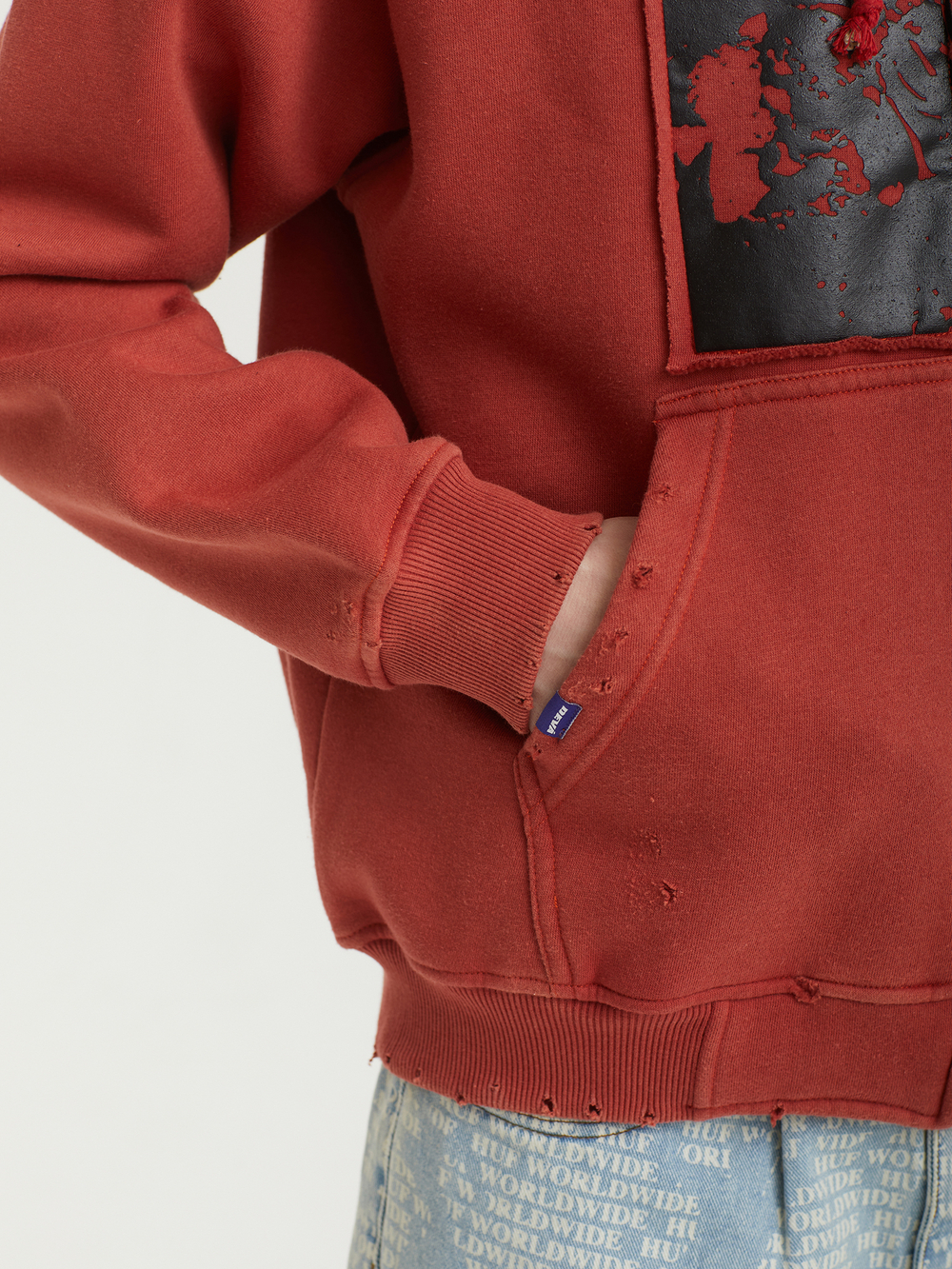 Мужская Толстовка Zip-up - Agony