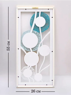 Декор для дома на стену 27*57 см