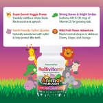 NaturesPlus, Animal Parade, мультивитамины, жевательная добавка для детей, со вкусом вишни, винограда и апельсина, 90 таблеток в форме животных