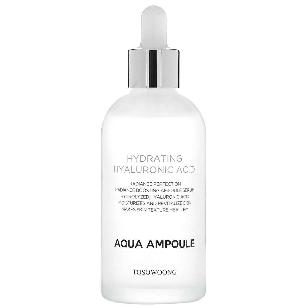 Tosowoong, Увлажняющая гиалуроновая кислота, Aqua Ampoule, 3,38 жидких унций (100 мл)