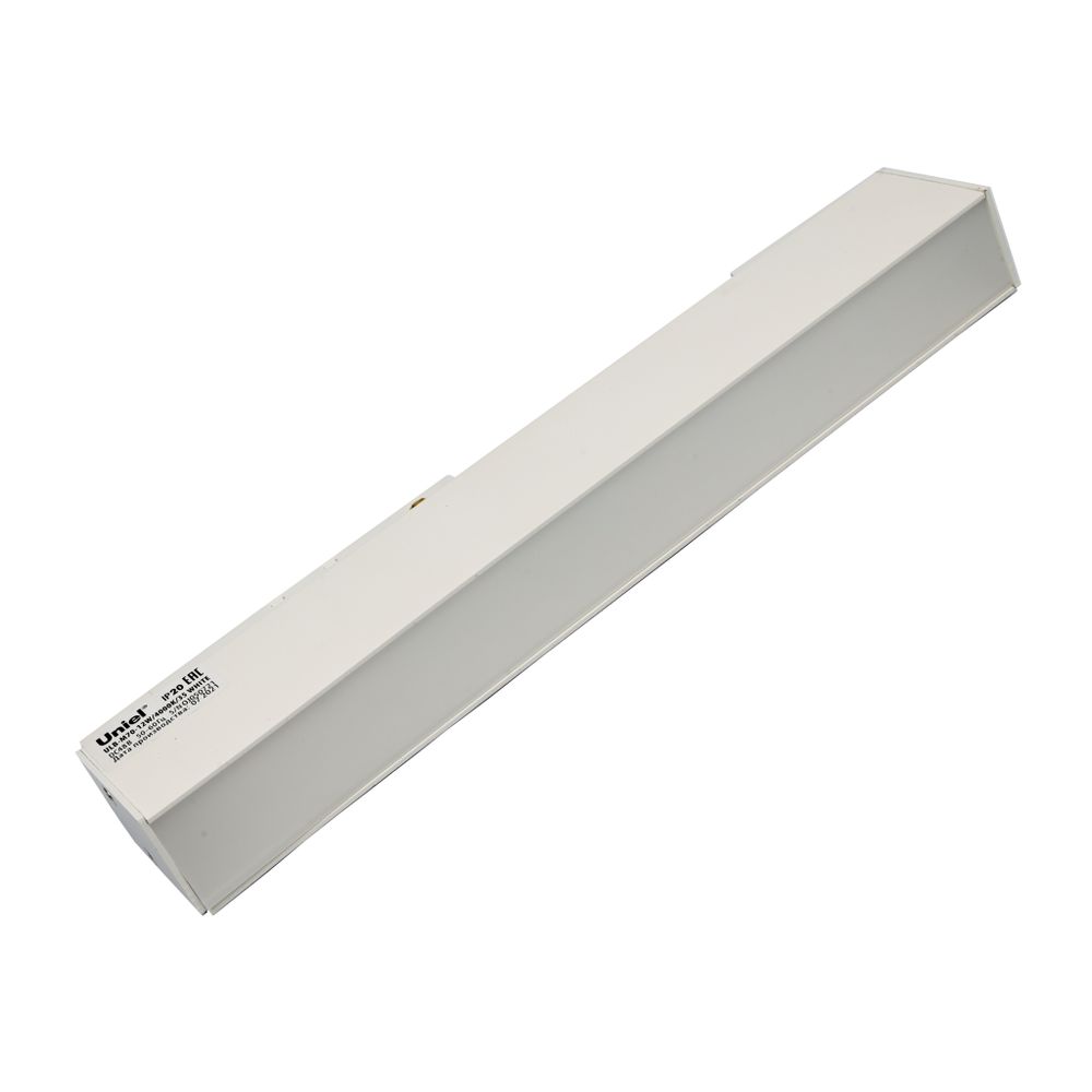 ULB-M70-12W-4000K-35 WHITE Светильник-прожектор линейный светодиодный трековый. Для магнитных шинопроводов. 900 Лм. Белый свет 4000К. Белый. ТМ Uniel