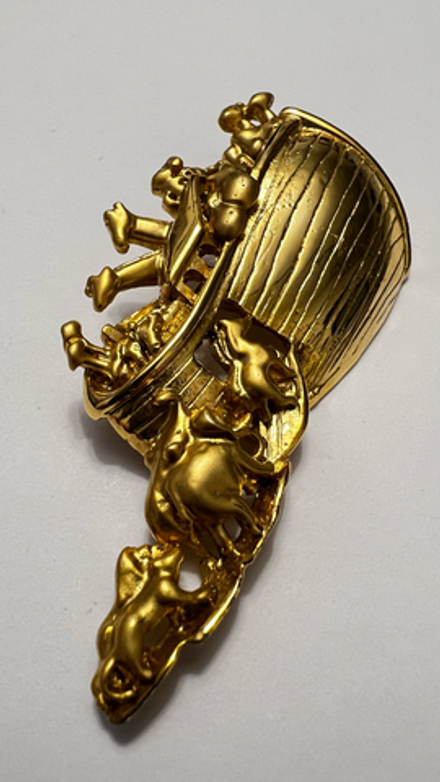 крупная брошь Ноев ковчег