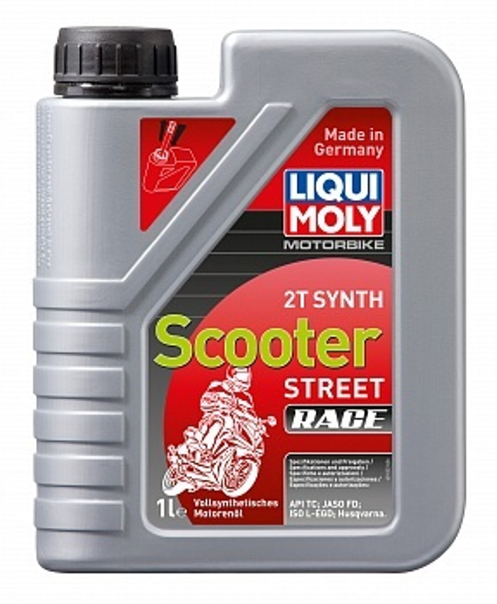 Масло для скутеров 2T Liqui Moly Scooter (1л) синтетика