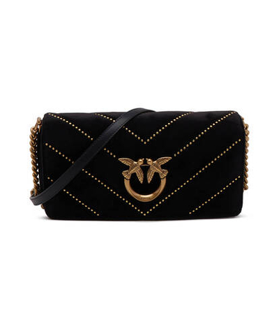 Сумка-мессенджер LOVE CLICK BAGUETTE MINI VELLU Pinko - черный(100068 A17G)