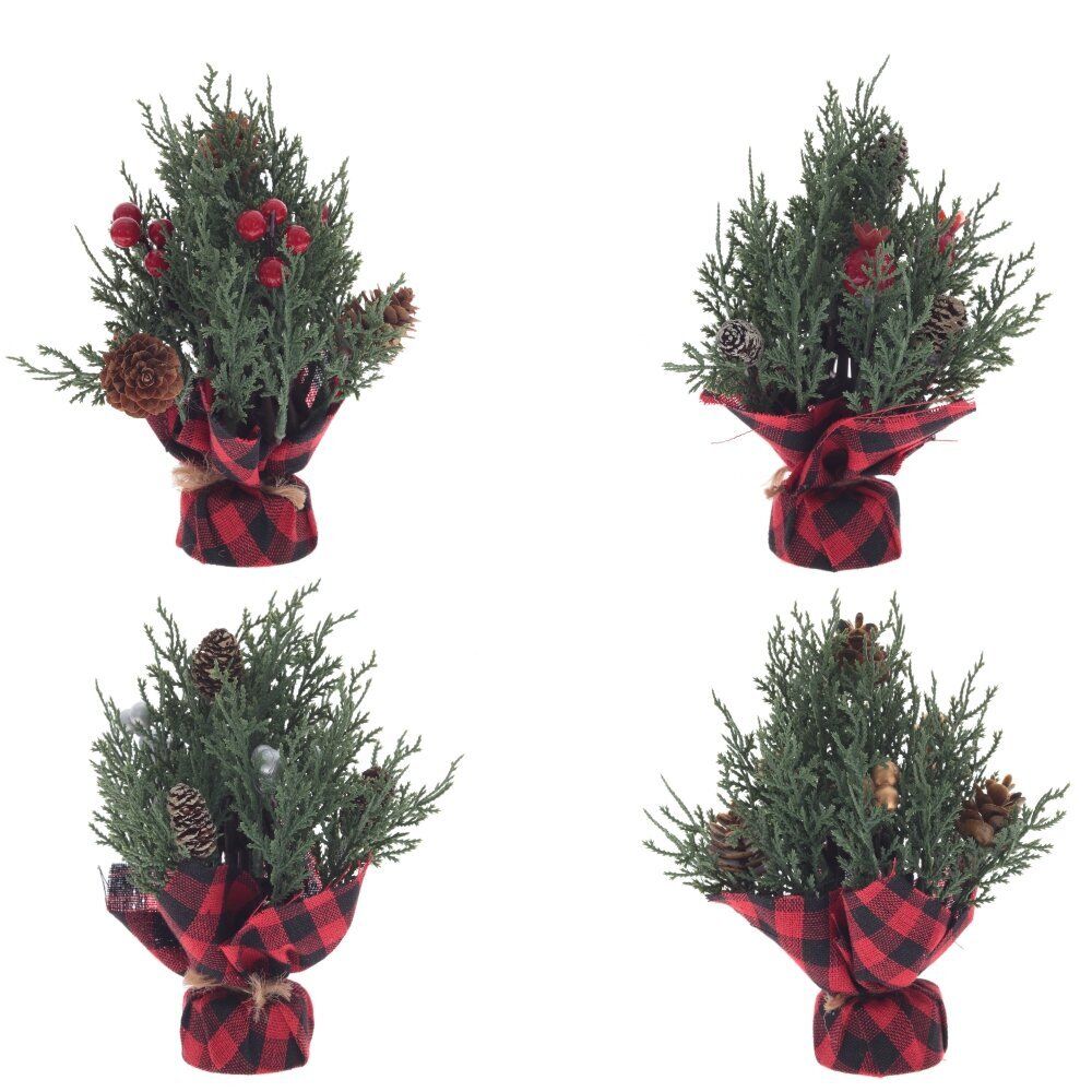 GAEM Изделие декоративное "Елка", L10 W10 H17 см, 4в.