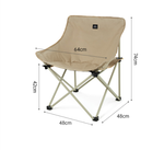 Кресло туристическое Naturehike Stellaluna T01 складное, 48х48х74 см, до 110 кг, черное. Под заказ