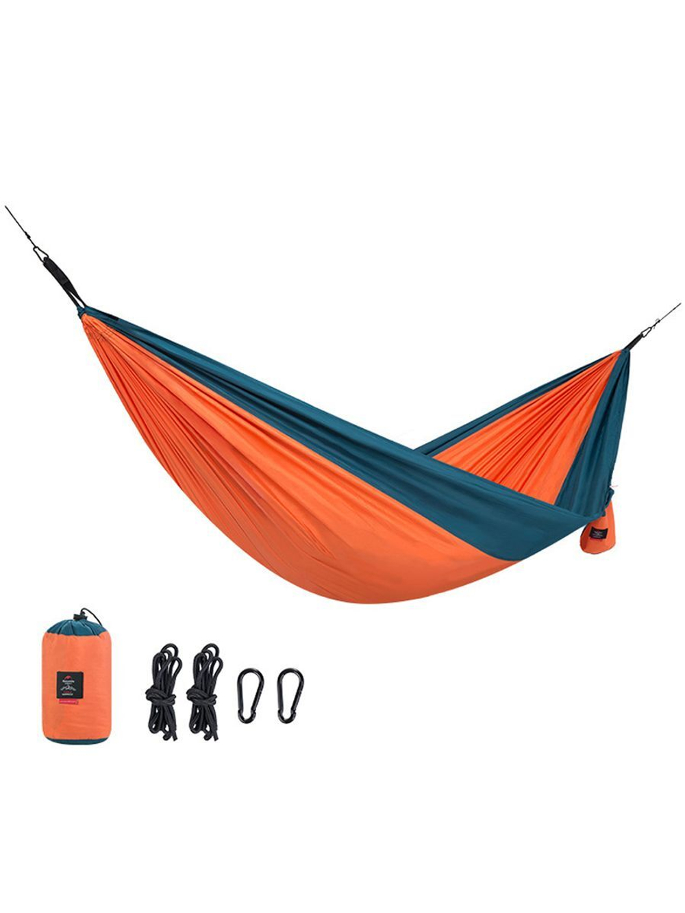 Гамак Naturehike Ultralight NH21DC011 340T двухместный ультралегкий оранжевый, 290x180 см