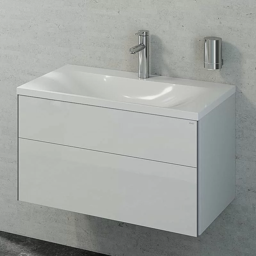 Тумба с раковиной KEUCO Royal Reflex 39603210100 80 белая
