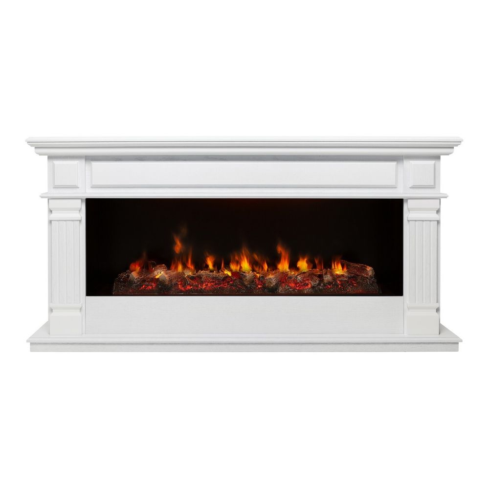 Электрокамин RealFlame Islandia CST1000 WT с очагом 3D Cassette 1000