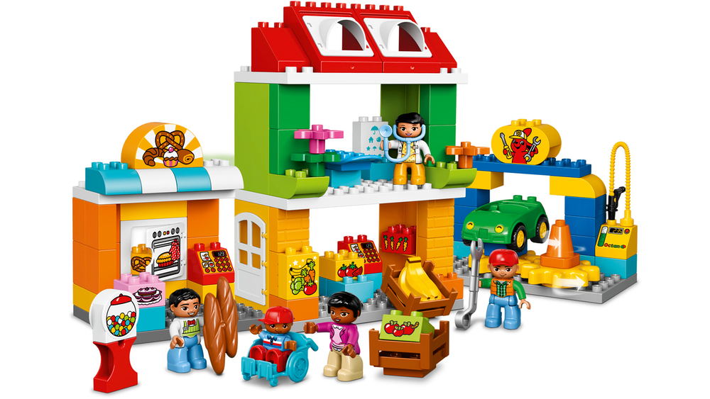 LEGO Duplo: Городская площадь 10836 — Neighborhood — Лего Дупло