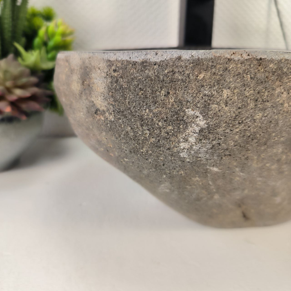 Раковина из речного камня RS-64868 37*29*15 0855