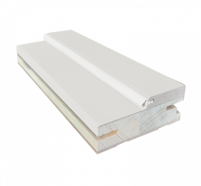 Короб дерево телескоп Сканди с уплотнителем 78*33*2100