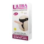 Страпон фаллоимитатор реалистик с гибким хребтом на трусиках (Цвет: телесный)