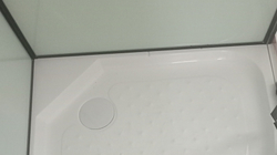 Душевая кабина Ceruttispa (ЧеруттиСпа) KORRA90B, с низким поддоном, 90x90x205