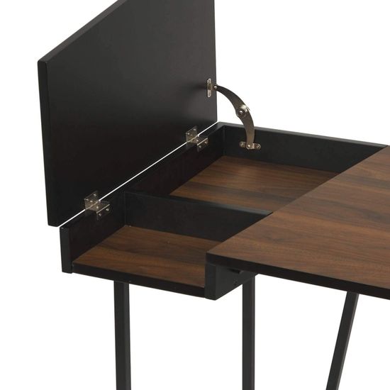 Письменный стол Geras 118х60 дерево и металл 