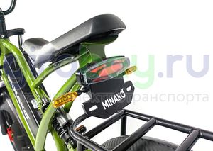 Электровелосипед Minako FOX-S (48v/23Ah) Спицы - Хаки фото 17