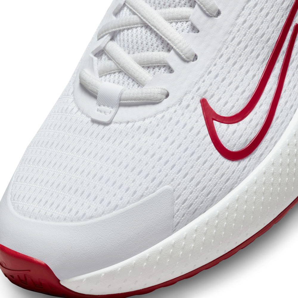 Мужские кроссовки теннисные Nike Vapor Lite 2 - white/noble red/ember glow