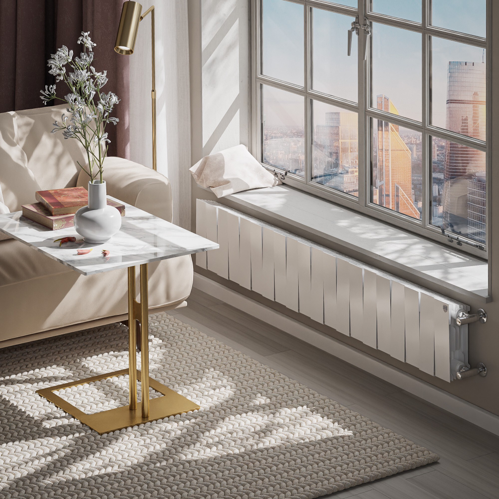 Радиатор биметаллический Royal Thermo PianoForte 200 Bianco Traffico 20 секций