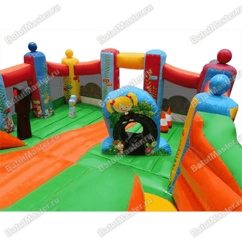 Надувной батут "Детский особняк"