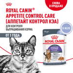 Royal Canin Appetite Control Care Корм консервированный для взрослых кошек желе 85 г