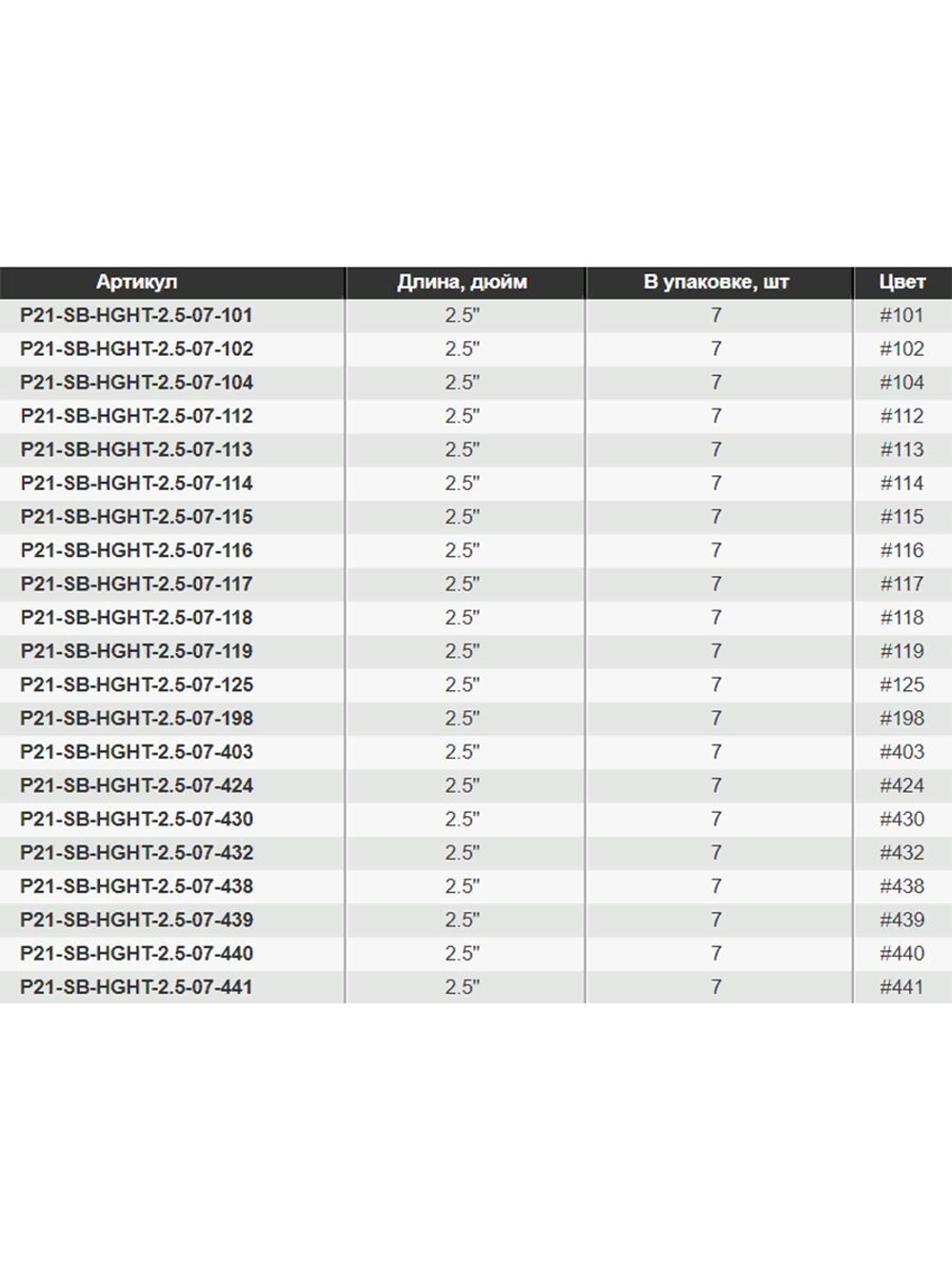 Твистер Pontoon21 Homunculures Hightailer, 2.5'', длина 63,5мм, вес 2,4гр,цвет 117