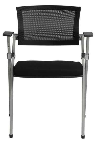 Кресло Seat RCH 462E Черный/Металл Серый