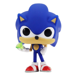 Фигурка Funko POP! Games: Sonic with Emerald Sonic the Hedgehog