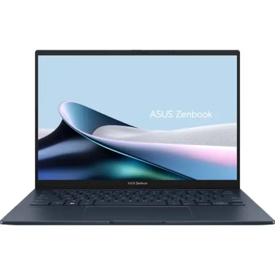 Ноутбук Asus Zenbook 14 UX3405CA-PP1158 Core Ultra 7 255H 16Gb SSD1Tb Intel Arc 140T 14" OLED 3K (2880x1800) без ОС blue WiFi BT Cam Bag (90NB14W1-M01PP0)
