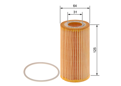 BOSCH - 1457429244-BOC - Oil Filter
