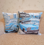 Декоративный гобеленовый чехол для интерьерной подушки Голливуд 38*38