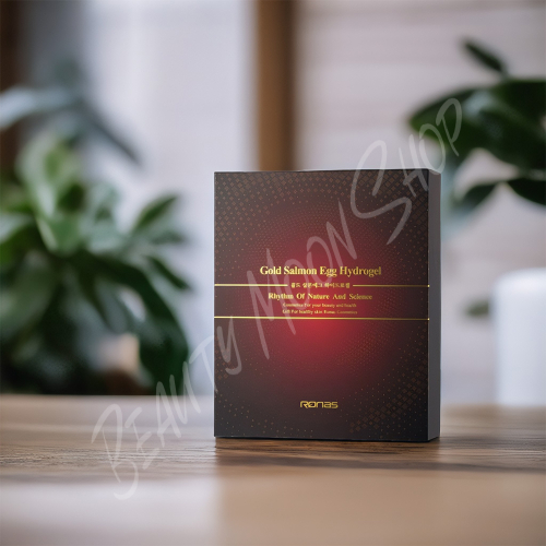 Ronas Маска гелевая на основе золота и экстракта икры лосося - Gold Salmon Egg Hydro Gel Mask, 25 г * 10 шт