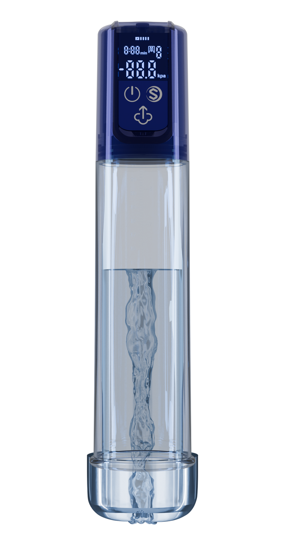 Вакуумная помпа Realov BATHFUN PRO AI Aqua Penis Pump ZD-65-KB