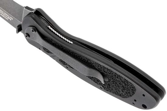 Складной нож KERSHAW Blur 1670BW c клинком из стали Sandvik™ 14C28N, рукоять алюминий / Trac-Tec