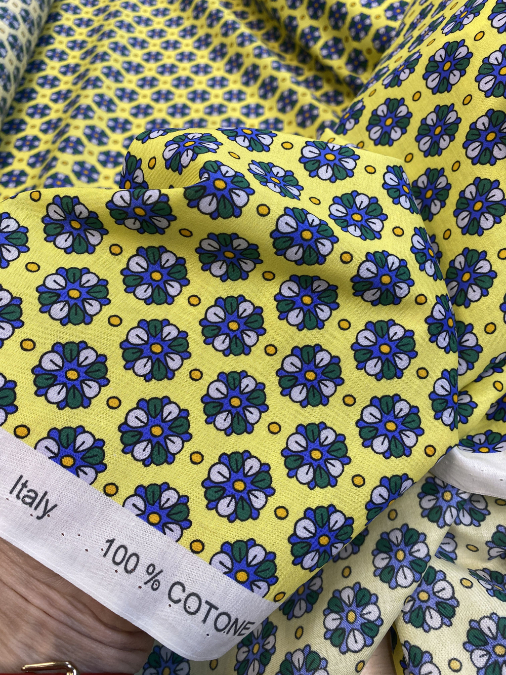 Ткань хлопок-батист 100%-хлопок (Италия) ш-150см 1м