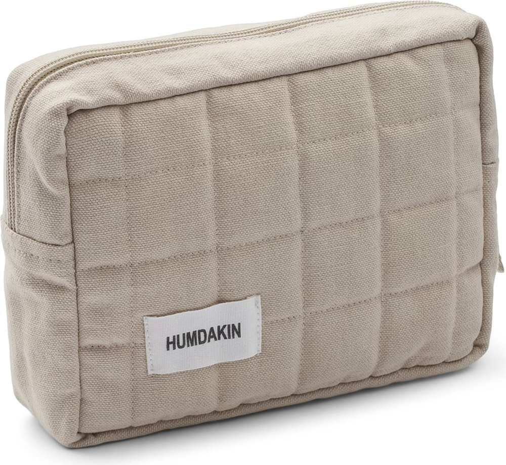 Косметичка humdakin, бежевая, хлопок · арт. fabr 430-01