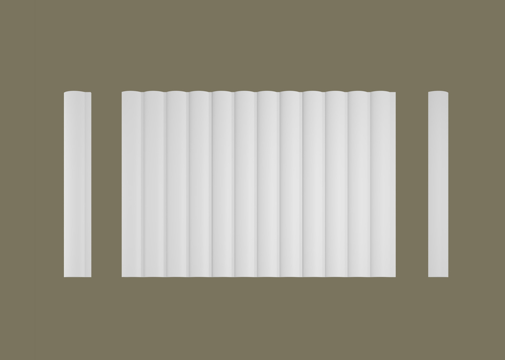 Cosca Decor. Панель RP013, 156х12x2800мм, Экополимер