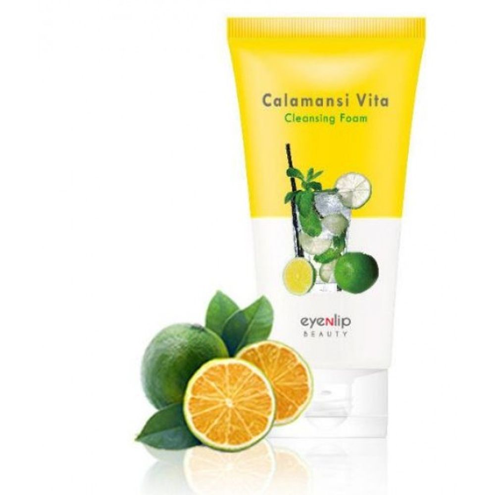 Пенка для умывания лица с экстрактом цитрусовых Holika Holika Daily Garden Goheung Citron Fresh Cleansing Foam