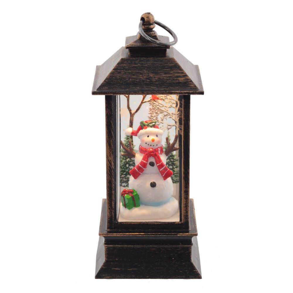 GAEM Изделие декоративное "Фонарь" с подсветкой (3хАG13), L5,5 W5,5 H12,5 см