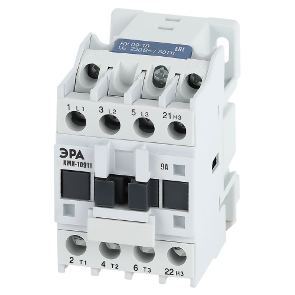 Контактор ЭРА PRO KKM11-009-230-01-E КМИ-10911 9А 230В/АС3 1НЗ