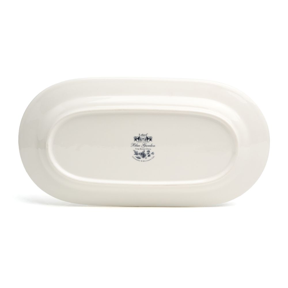 БЛЮДО ОВАЛЬНОЕ LEFARD "BLUE GARDEN" 35,5*19*2,5 СМ