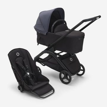 Коляска 2 в 1 Bugaboo Dragonfly (Stormy blue/Midnight black/Black)