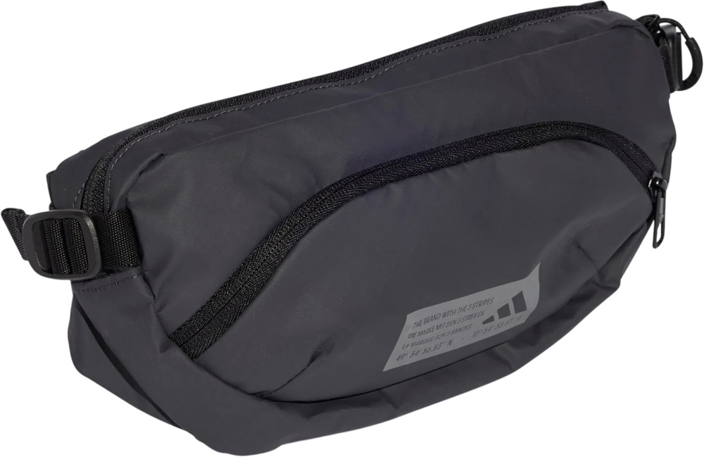 Сумка на пояс Adidas HYBRID WAISTBAG CARBON/BLACK