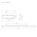 ДОВОДЧИК ДВЕРНОЙ НОРА-М 820 SLIDER  (ОТ 25 ДО 70 КГ) (ГРАФИТ) МОРОЗОСТОЙКИЙ СО СКОЛЬЗЯЩЕЙ ТЯГОЙ