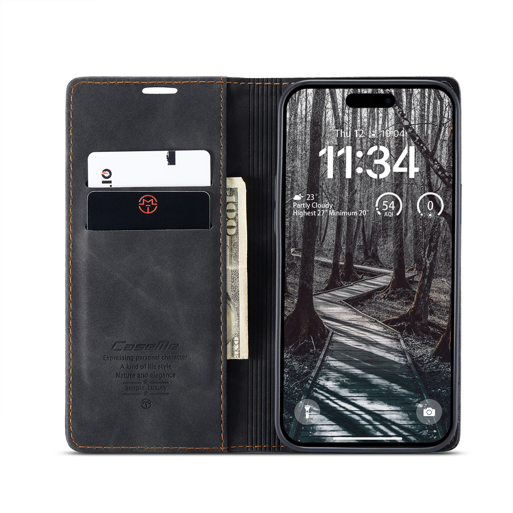 Чехол-книжка CaseMe Matte iPhone 17 Pro