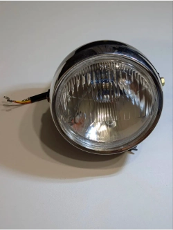 - - Фара для мотоцикла круглая (мопед Альфа, Дельта)